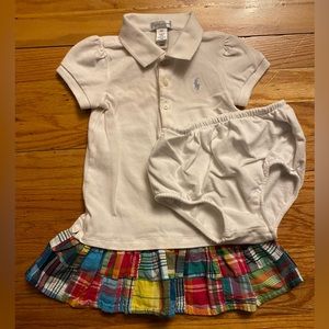 Ralph Lauren 18M Madras Dress
